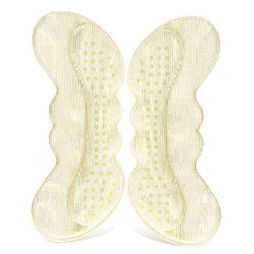 Fersenhalter für Damen, atmungsaktive Gel-gepolsterte Anti-Blasen-Schuheinlagen, rutschfeste Einlagen für Pumps und elegante Schuhe Image