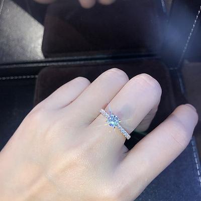 Ring Hochzeit geometrisch Roségold Weißlegierung Zwillinge schlicht elegant 1Stk / Damen / Geschenk / Verlobungskleid zum Beeindrucken 2025 Image