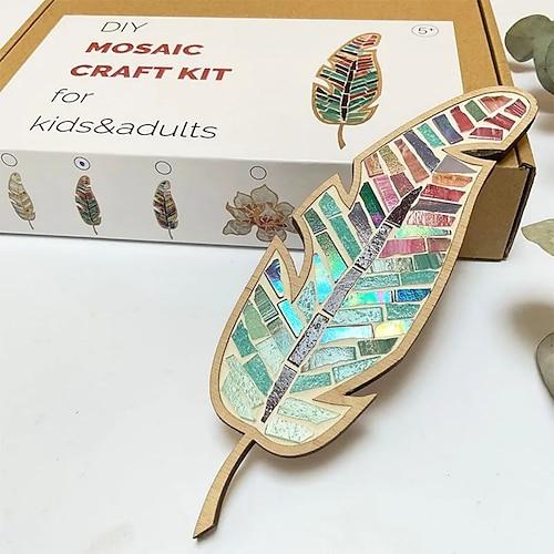 DIY-Mosaik-Bastelset für Erwachsene und Kinder, Weihnachtsgeschenkschmuck aus Harz, Weihnachtsgeschenkidee