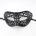 Halloween Ball Party Maske Retro Prinz Flachkopfmaske Antik Bronze Halbgesichtsmaske schwarz dekorativ für Herren und Damen