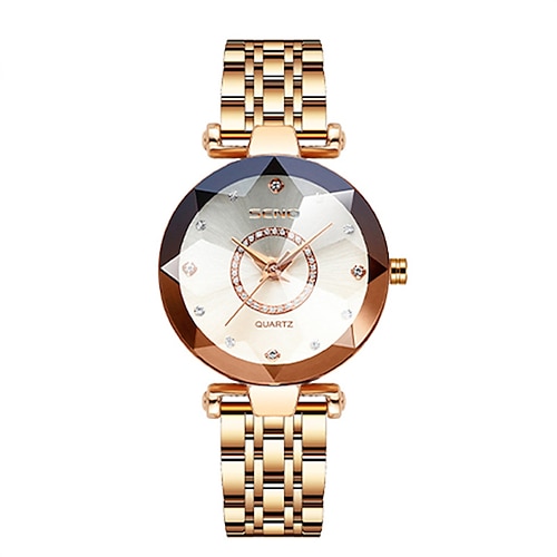 Frauen golden silberne klassische Quarz Uhr weiblich elegante Uhr Luxus Valentinstag Geschenk Uhren Damen wasserdichte Armbanduhr