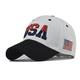 1 stücke hochwertige amerikanische flagge baumwolle baseballmütze für männer stickerei usa snapback hut für männer Trucker-Hut für Damenmode