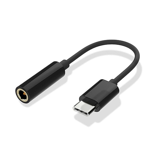 USB-C-auf-3,5-mm-Klinkenstecker, Headset-Kopfhörer-Adapter, Kopfhörer-Mikrofon, verkabeltes Aux-Kabel, männlicher Typ-C-auf-3,5-mm-Audiokonverter