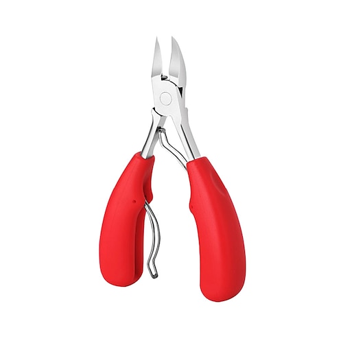 Podologe-Zehennagelknipser, professioneller Nagelknipser für dicke und eingewachsene Zehen für Männer und Senioren, Pediküre-Knipser, Zehennagelschneider, superscharfes Pflegewerkzeug mit gebogener Klinge