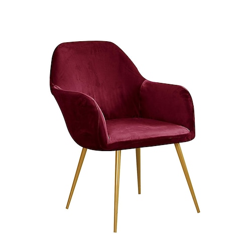 Ohrensesselbezug Samtgrau Sofasessel Schonbezug für Bar Kaffee Terrasse Garten waschbar abnehmbar Party Home Hotel Image