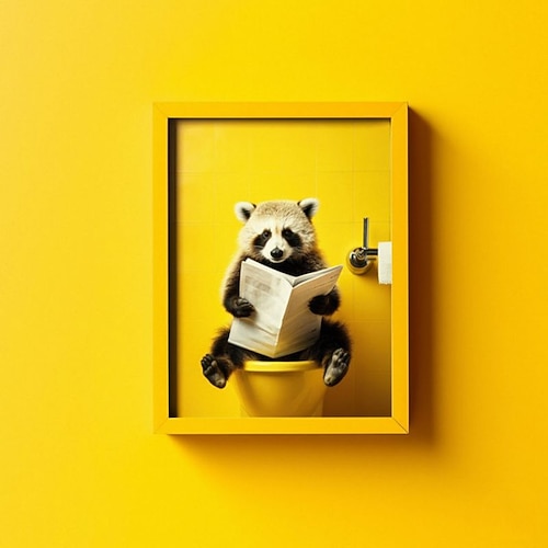 Druck Gerollte Leinwand - Tiere Modern Kunstdrucke Image