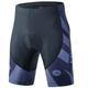 Herren Fahrrad-Rennrad-Shorts Radunterhose Radhose Radlerhose Fahrradhose Fahrradshorts Fahhrad Gepolsterte Shorts / Gämse Unten Formschluss MTB Mountain Rennrad Sport 3D-Pad Antirutsch Träger