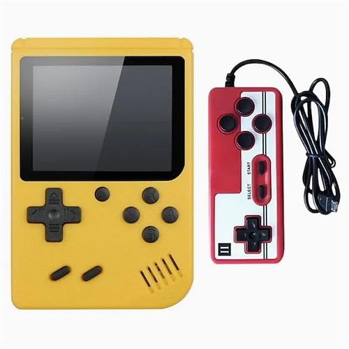 1 stücke 800 in 1 spiele mini portable retro videokonsole handheld spieler boy 8 bit 3,0 zoll farb-lcd-bildschirm gameboy Image