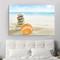 Strand Meereslandschaft Wandkunst Leinwand Malerei Muschel Meer Wandkunst Seesterne Muscheln Wandbilder Poster für Wohnzimmer Schlafzimmer Büro Dekor kein Rahmen