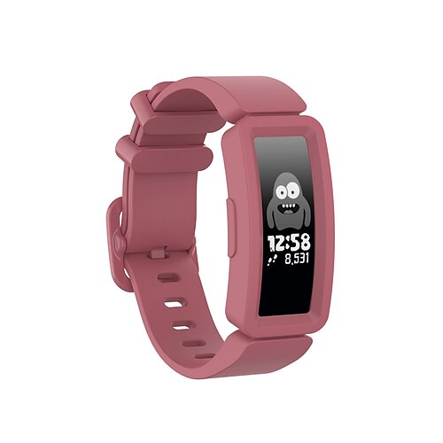 Smartwatch-Band Kompatibel mit Fitbit Fitbit Inspire Inspire 2 / Inspire HR / Inspire Ace 2 Silikon Smartwatch Gurt Elasthan Verstellbar Atmungsaktiv Sportarmband Ersatz Armband Image