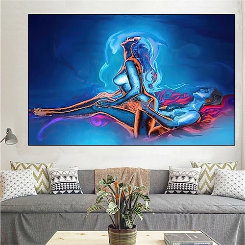 1 Panel People Prints Nude Art Wall Art Modern Picture Home Decor Wandbehang Geschenk gerollte Leinwand ungerahmt ungedehnt Image