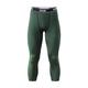 Arsuxeo Herren ¾ Radhose Fahhrad 3/4 Sporthose Leggings Formschluss MTB Mountain Rennrad Sport Atmungsaktiv Feuchtigkeitsableitung Schweißableitend Komfortabel Dunkelgrau Schwarz Bekleidung Erweitert