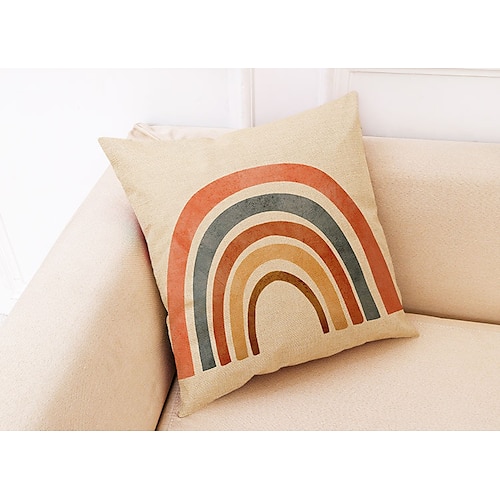 wasserdichter Kissenbezug für den Außenbereich, abstrakt, für Terrasse, Garten, Sofa, Couch, Wohnzimmer, 1 Stk Image