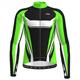 21Grams Herren Fahrradjacke Radjacke Radtrikot fahrradbekleidung Fahrradtrikot Langarm Fahhrad Jacke Shirt mit 3 Gesäßtaschen MTB Mountain Rennrad warm warm halten Atmungsaktiv Atmungsaktivität Gelb