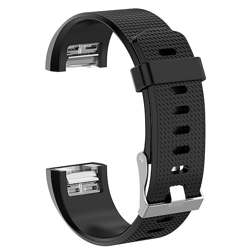 Smartwatch-Band für Fitbit Ladung 2 Fitbit-Ladung2 Silikon Smartwatch Gurt Weich Atmungsaktiv Sportband Ersatz Armband Image