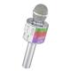 Kinder-Karaoke-Mikrofon Drahtloses Karaoke-Mikrofon mit LED-Licht für Mädchen von 3-12 Jahren Weihnachtsgeschenk Spielzeug für Kinder