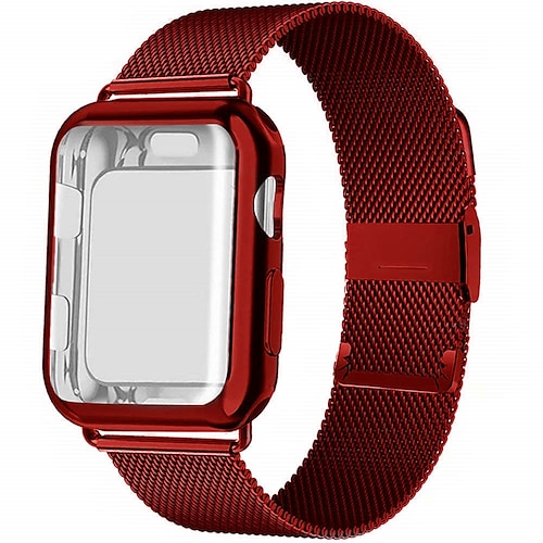 Uhrenarmband für Apple Watch Serie 5/4/3/2/1 Apple Milanese Loop Edelstahlarmband Image