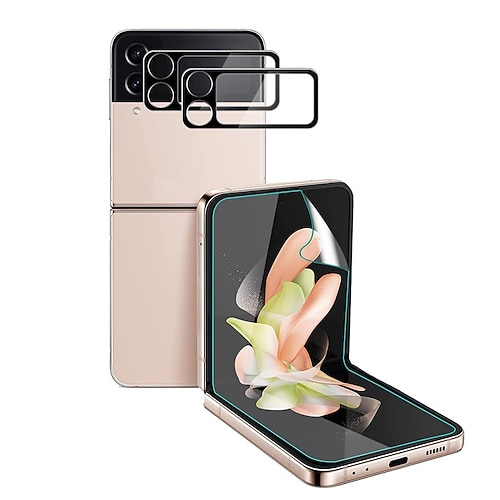 [22Pack] Schutzfolie Kamera Schutzfolie Für Samsung Galaxy Z Flip 7 Z Flip 6 Z Flip 5 Z Flip 4 Z Flip 3 TPU-Hydrogel 9H Härte Anti-Blasen Anti-Fingerprint High Definition (HD) Explosionssicher Image