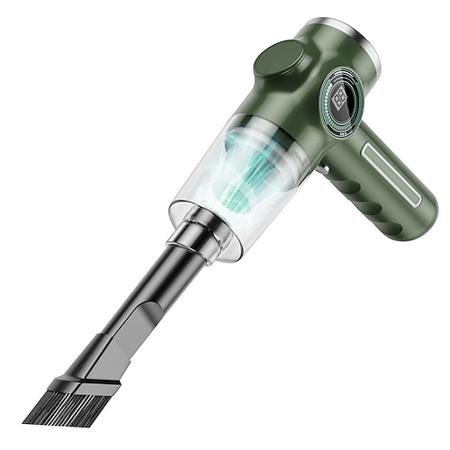 Mini 29000pa 120w tragbarer kabelloser Auto-Staubsauger, LED-Leistungsanzeige, wiederaufladbar, USB, leistungsstarke Saugkraft für das Auto Hausreinigung Image