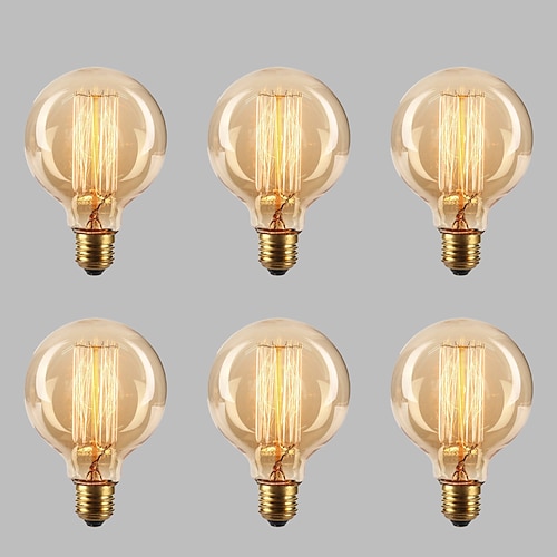 ecolight e27 40w 3700k warmweiß loft retro industrielle glühlampe edison-birne (ac220 ~ 265v) Image