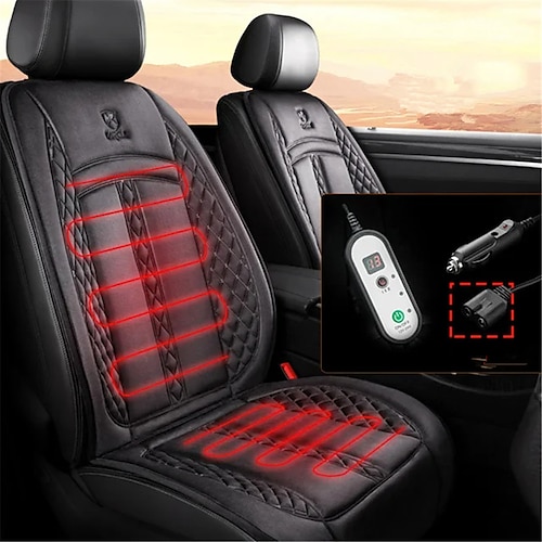 12V/24V Autositzheizung 120CM Länge universelles elektrisches Heizkissen für den Winter warmes Heizmatte fürs Auto Image