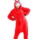 Erwachsene Kigurumi-Pyjamas Milchkuh Tier Pyjamas-Einteiler Lustiges Kostüm Baumwollflanell Cosplay Für Herren und Damen Halloween Tiernachtwäsche Karikatur