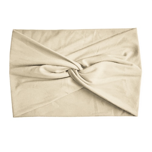Modisches Damen-Kopftuch mit breiter Krempe, einfarbig, elastisches Gewebe, Kreuz-Haarband, Haar-Accessoires, Yoga, Laufen, Sport, Haarband