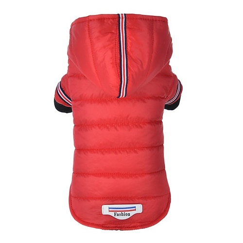 Hunde Pelzige Kleintiere N / A Regenmantel N / A Stoff Hundemantel Hunde-Shirt / Hunde-T-Shirt Reflektierend Einstellbar Hundebekleidung Image