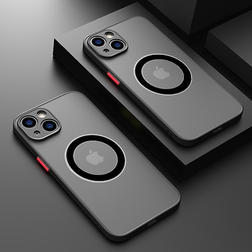 Handy Hülle Handyhüllen Für iPhone 17 Pro Max 17 Air 16 15 14 Pro Max Plus 16e 13 12 11 Pro Max Mini Rückseite Schlankes Gehäuse Mit Magsafe Durchscheinend Ultradünn Matt gefrostet PC