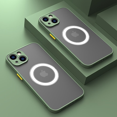 Handy Hülle Handyhüllen Für iPhone 17 Pro Max 17 Air 16 15 14 Pro Max Plus 16e 13 12 11 Pro Max Mini Rückseite Schlankes Gehäuse Mit Magsafe Durchscheinend Ultradünn Matt gefrostet PC Image