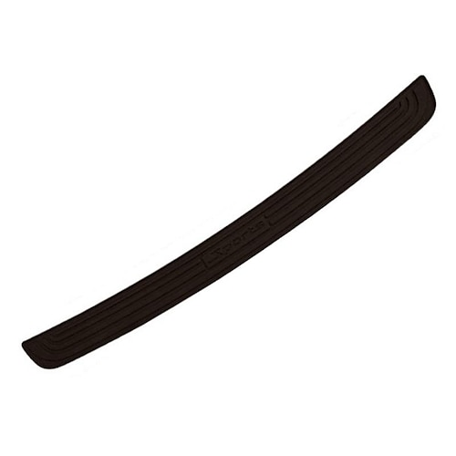 Universeller Kofferraum-Einstiegsleisten-Schutz, Gummistreifen-Aufkleber, Auto-Heckstoßstangenschutz, Kratzschutzleiste, schwarzes Styling, Autozubehör, 90 cm