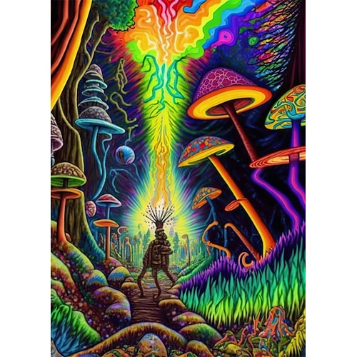 Druck Gerollte Leinwand - Landschaft Pflanzen Modern Kunstdrucke Image