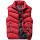 Herren Puffer Weste Weste Steppweste Strickjacke Outdoor Strasse Täglich Ausgehen Strassenmode Sport Herbst Winter Tasche Full Zip Polyester warm halten Atmungsaktiv Feste Farbe Reisverschluss