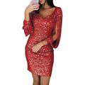 Retro Vintage Goldene Zwanziger 1920er Flapper Kleid Kleid Abschlussballkleid Der große Gatsby Charleston Hochzeitsgast Pailletten Quastenfransen Pailletten Kostüm Damen Karneval Maskerade Hochzeit