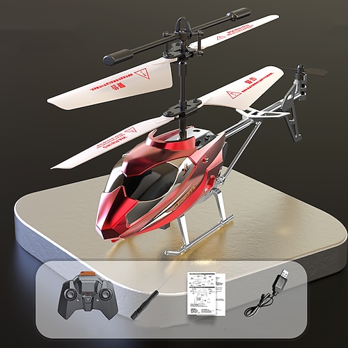 3,5CH RC Hubschrauber mit Licht Sturzsicherer XK913 Fernsteuerung Hubschrauber Flugzeugspielzeug für Jungen Geschenke Weihnachtsgeschenk Image