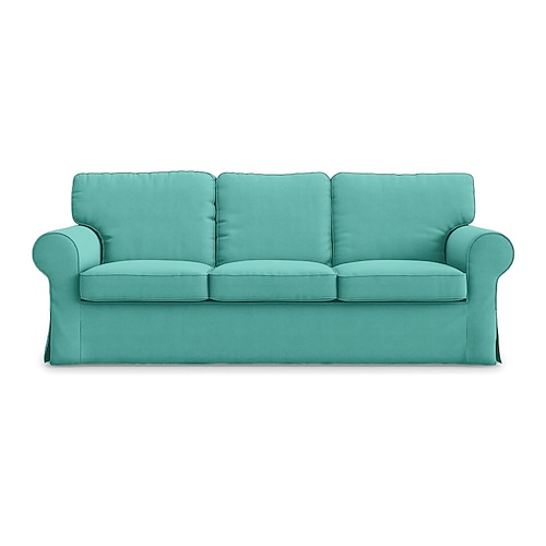 3-Sitzer Sofa Bezug Ektorp Couchbezug mit 3 Kissenbezügen und 3 Rückenlehnenbezügen Ektorp abnehmbarer waschbarer Möbel-Schutz Image
