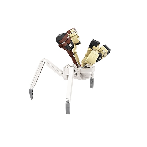 Toilette Mann gegen Monitor Bauklotz-Set kreatives Spiel kleines Partikel-Bauklotz-Zusammenspielzeug Weihnachtsgeschenk Image