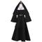 Die Nonne Zombie Cosplay Kostüm Maskerade Erwachsene Damen Cosplay Party / Abend Karneval Maskerade Einfaches Karnevalskostüm