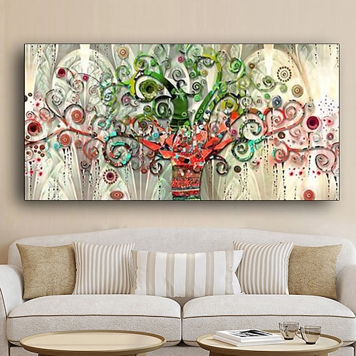 Baum des Lebens von Gustav Klimt, Reproduktionen, Wandkunstbild, skandinavisches Leinwandposter und Druckgemälde für modernes Wohnzimmer Image