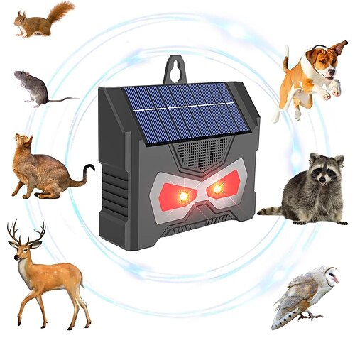 LED Außenwandleuchte Solarlampen 1 Stück 5 W Wandleuchten im Freien Multi-Funktion Solar-angetrieben Dekorativ Rot 4.5 V Außenbeleuchtung Schwimmbad Hof 2 LED-Perlen Image