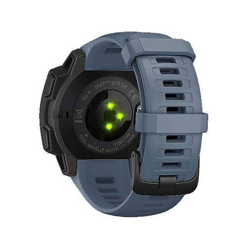 Uhrenarmband für Garmin Instinct Crossover / Tide / Esports / Solar / Tactical, Instinct 2 Tactical / Surf / Solar, Instinct Silikon Ersatz Gurt 22mm Atmungsaktiv Sportarmband Armband Image