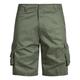 Herren Cargo Shorts Kurze Hosen Shorts Kurze Hosen Bermudas Tasche Glatt Komfort Atmungsaktiv Outdoor Täglich Ausgehen Brautkleider schlicht Groß und hoch Dunkelbraun Schwarz