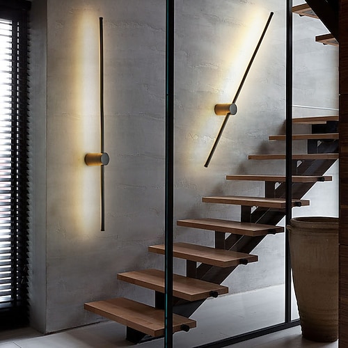 Lightinthebox Wandleuchten für den Innenbereich, moderner nordischer Stil, für Wohnzimmer, Schlafzimmer, Metall-Wandleuchte, 220–240 V Image