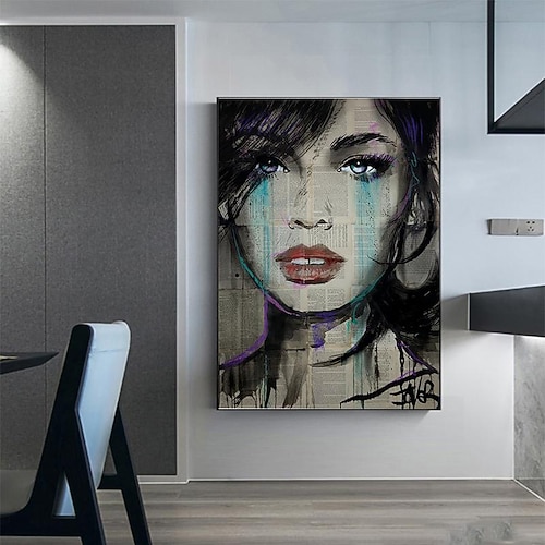 Druck Gerollte Leinwand - Menschen Modern Kunstdrucke Image