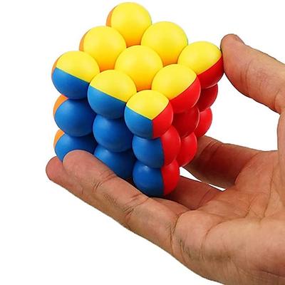 Yongjun 3x3 Zauberwürfel 3x3x3 Stickerless Runde Perle Geschwindigkeitswürfel Puzzle Spielzeug Kreatives Dekompressionsgeschenk Image