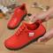 Damen Turnschuhe Flache Schuhe Slip-Ons Geschenke zum Valentinstag Übergrössen Weiche Schuhe Valentinstag Täglich Feste Farbe Winter Flacher Absatz Runde Zehe Elegant Brautkleider schlicht Komfort
