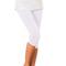 Damen Yogahose Sonnenschutz Bauchkontrolle Po-Lifting Hohe Taille Yoga Fitness Fitnesstraining Capri Leggings Unterteile Violett Schwarz Weiß Sport Sportkleidung Hohe Elastizität Schmaler Schnitt