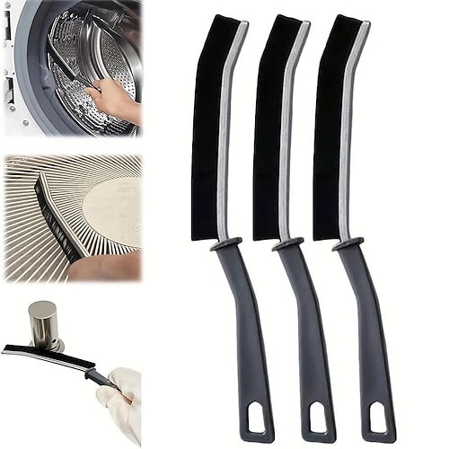 2 Stück/3 Stück Fugenreinigungsbürste mit harten Borsten, Fugenreiniger-Schrubbbürste für tiefe Fliesenfugen, Fugenintervall-Reinigungsbürstenwerkzeug, Allround-Reinigungswerkzeug, steife, Image