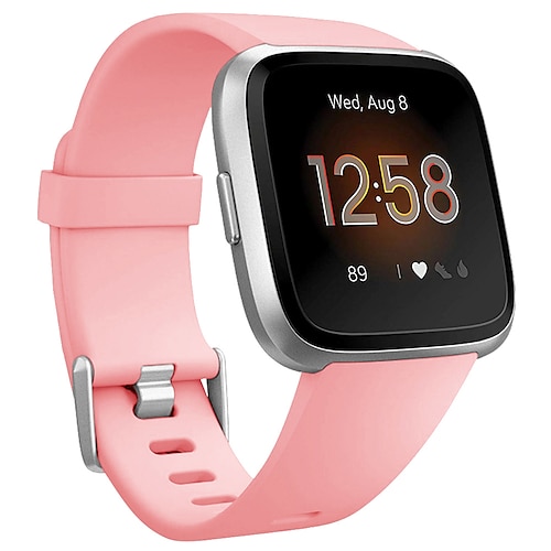 Smartwatch-Band Kompatibel mit Fitbit Versa 2 / Versa Lite / Versa SE / Versa Silikon Smartwatch Gurt Weich Elasthan Verstellbar Sportarmband Ersatz Armband Image
