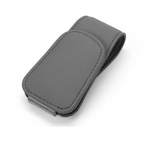 Auto-Sonnenblenden-Brillenhalter - Magnetischer Leder-Brillenclip und Ticketkartenhalter Auto-Sonnenblenden-Zubehör Image